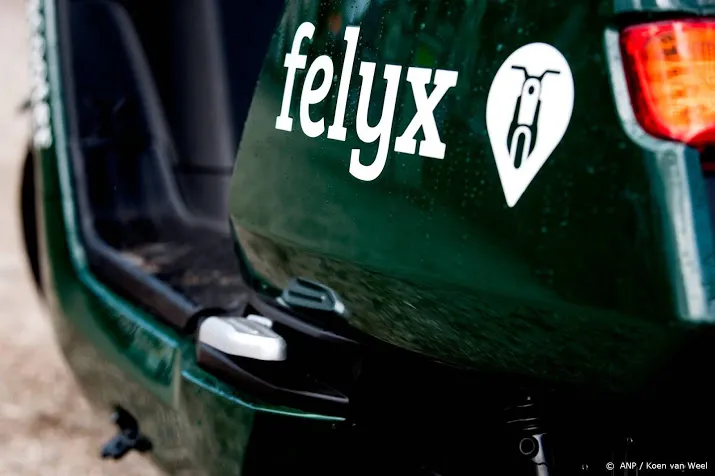 elektrische deelscooters felyx naar brussel