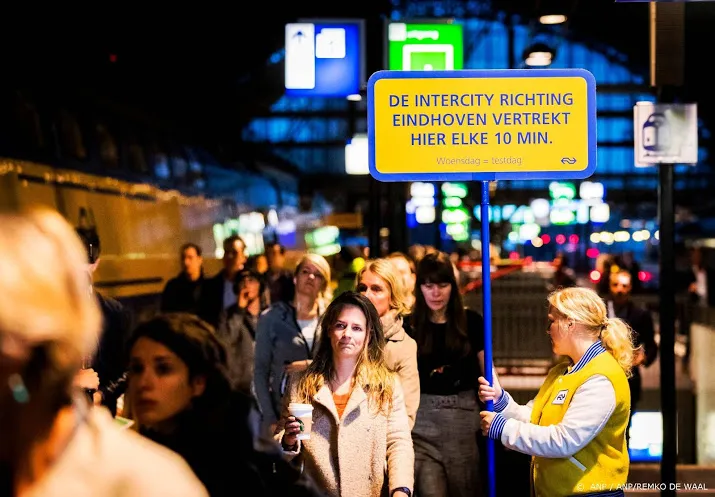 elke tien minuten intercity tussen 9 steden