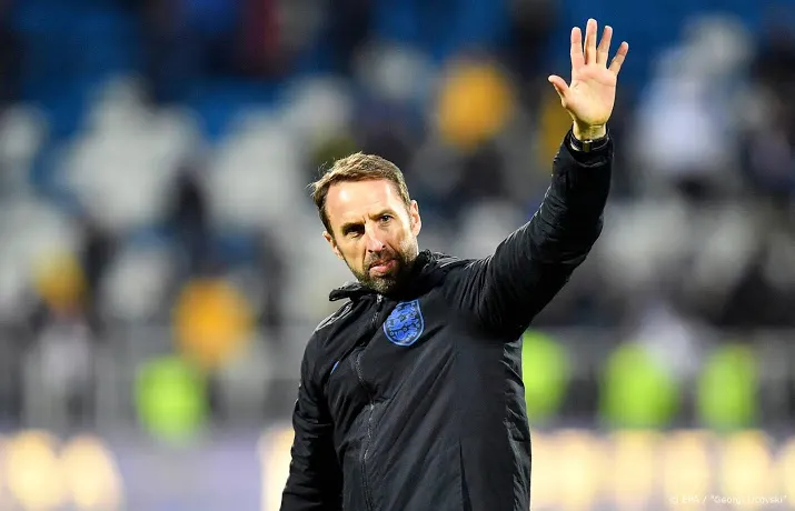 engelse voetbalelftal ontvangt wales op leeg wembley
