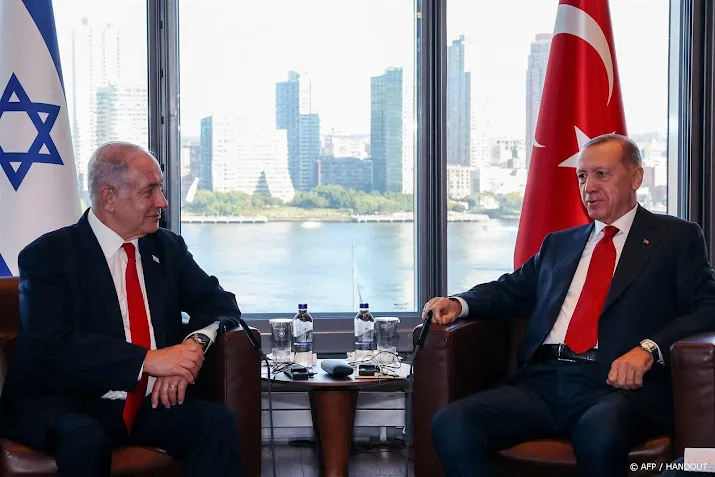 erdogan met israel werken aan gasprojecten in middellandse zee