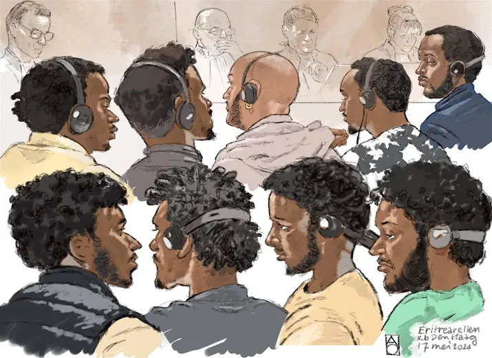 eritreeers ontkennen plan voor rellen in den haag