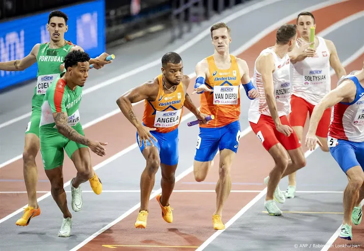 estafettemannen overtuigend naar finale 4400 meter op wk indoor