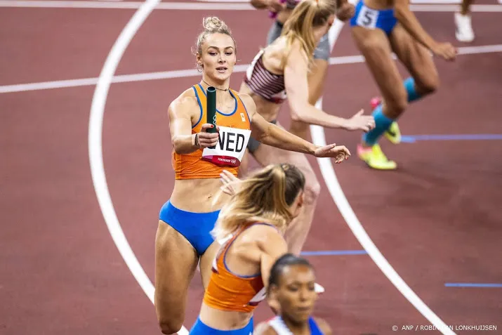 estafettevrouwen zesde in olympische finale 4400 meter