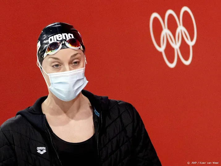estafettezwemsters als tweede naar olympische finale 4100 vrij
