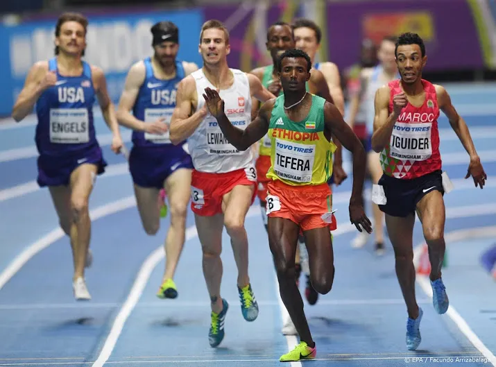 ethiopier verbetert wereldrecord 1500 meter