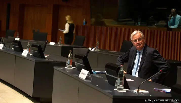 eu onderhandelaar barnier we werken komende weken door
