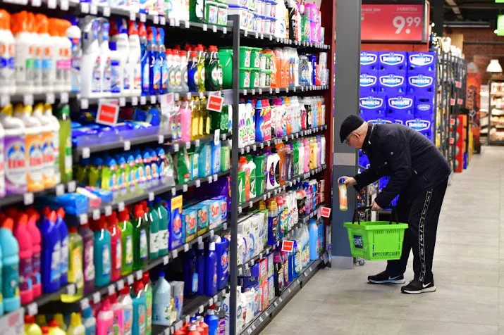 europeanen geven meer uit aan boodschappen