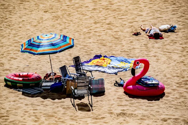 evenaring recordaantal zomerse dagen