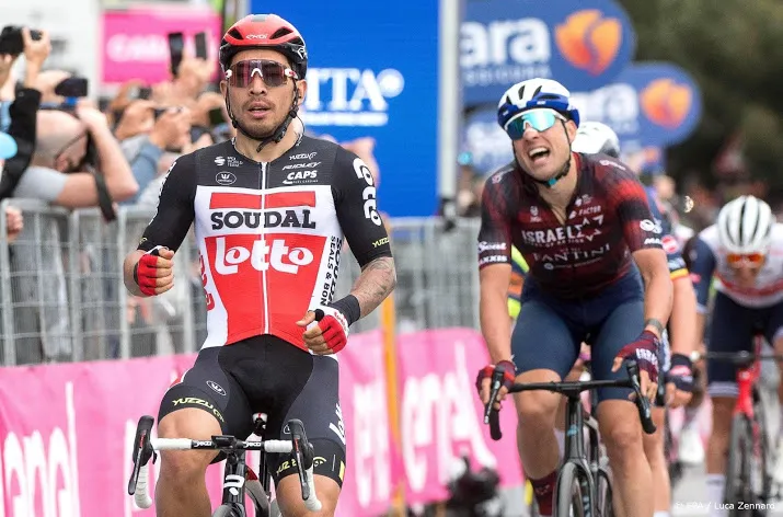 ewan voelde benen branden tijdens superlastige sprint