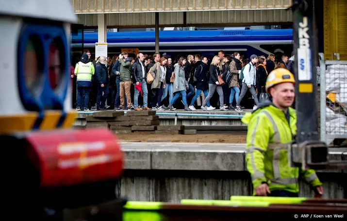 excuses voor overlast op spoor bij leiden