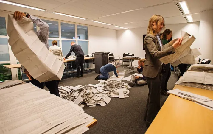 experiment met tellen stemmen gemeenteraad