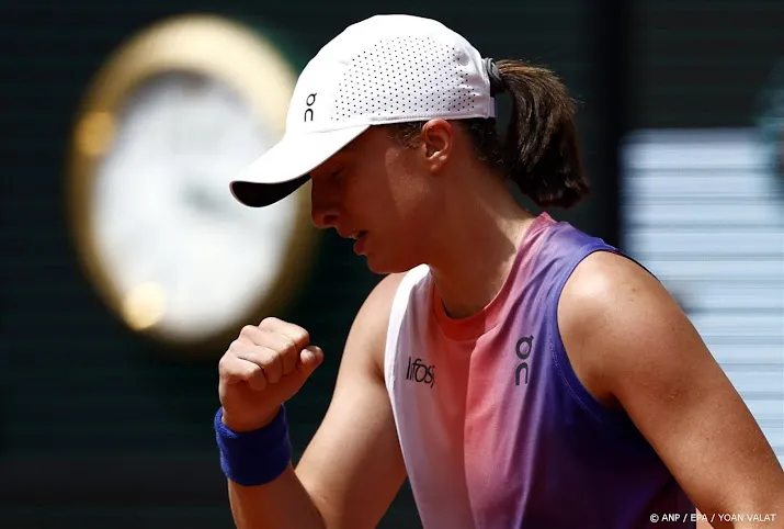 favoriete swiatek opnieuw de beste op roland garros