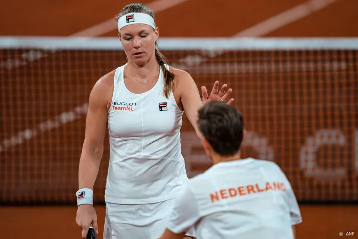 fed cup team verliest dubbelspel en ontmoeting met wit rusland