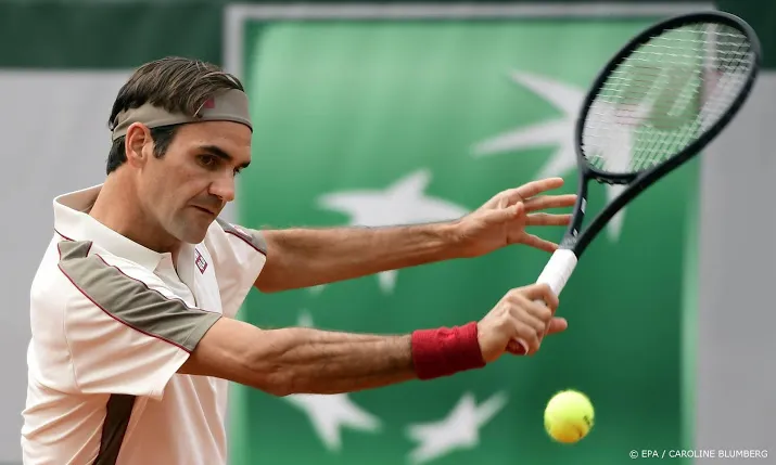 federer heeft aan drie breaks genoeg voor zege