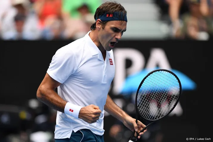 federer in drie sets naar derde ronde