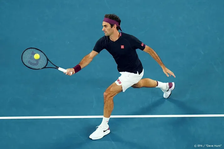 federer in tiebreak vijfde set langs taaie australier millman