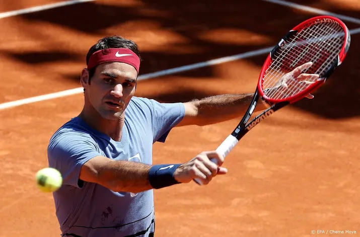 federer keert in madrid terug op gravel