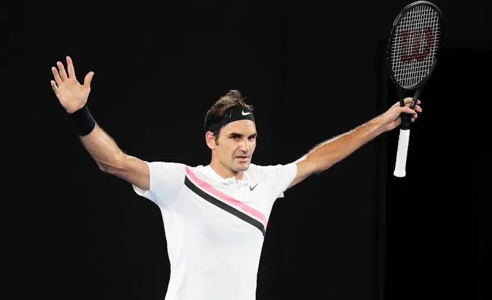 federer opnieuw in drie sets ronde verder