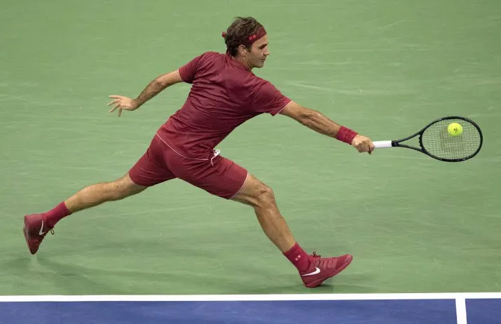 federer snel klaar met nishioka