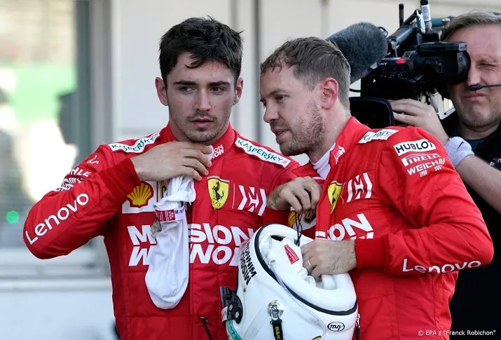 ferrari coureurs hebben spijt van crash