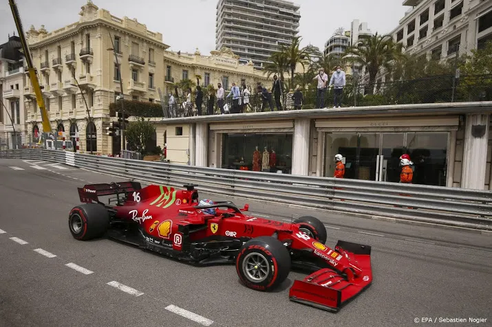 ferrari geeft toe auto leclerc was beschadigd na kwalificatie
