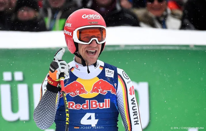 ferstl wint super g in kitzbuhel