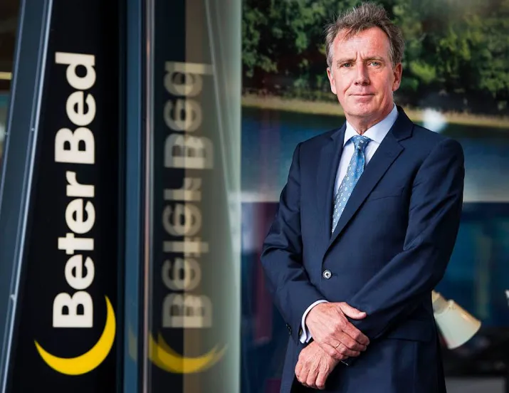 financieel topman weg bij beter bed
