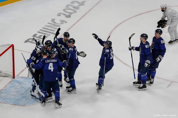 finse ijshockeyers voor derde keer naar olympische finale
