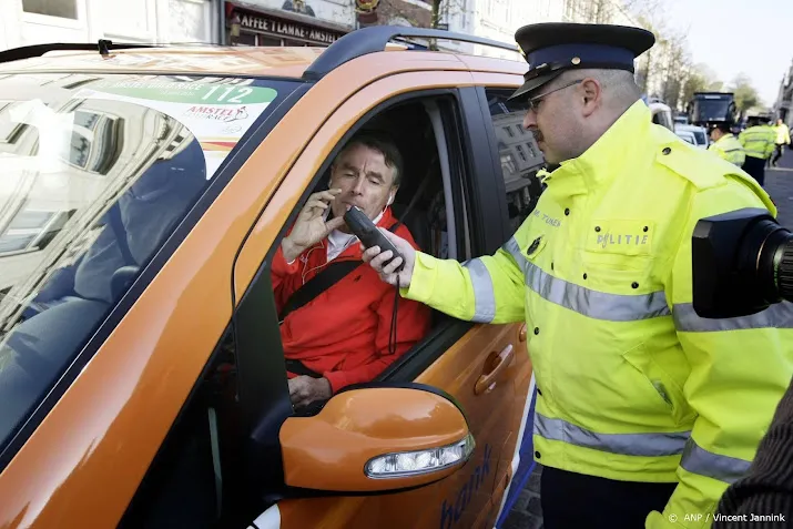 flink meer bestuurders betrapt op rijden onder invloed