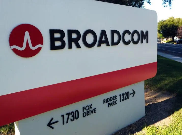 flinke groei voor chipmaker broadcom
