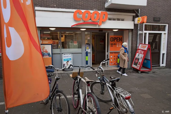 flinke omzetgroei voor supermarkten coop