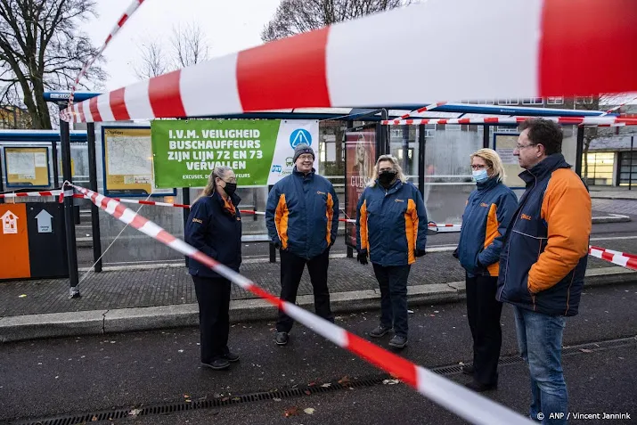 fnv acties in het streekvervoer vanwege uitblijven beter cao