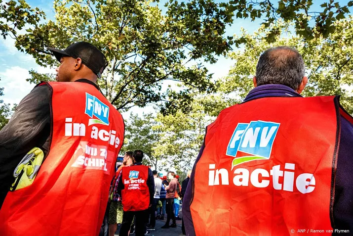 fnv schort actie grondpersoneel schiphol op