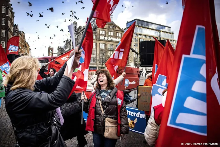 fnv voorziet nog geen afname van stakingen komende tijd