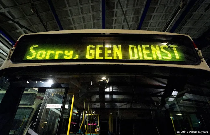 fnv zaterdag staking streekvervoer in eindhoven en venlo