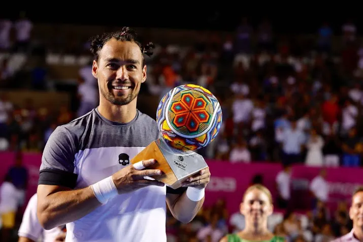 fognini klopt del potro in finale los cabos