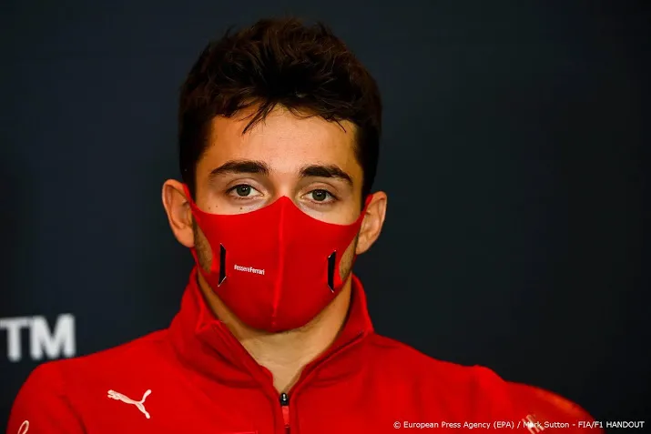formule 1 coureur leclerc besmet met coronavirus