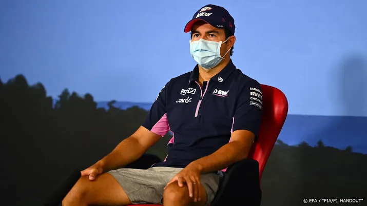 formule 1 coureur perez heeft corona en mist britse gp