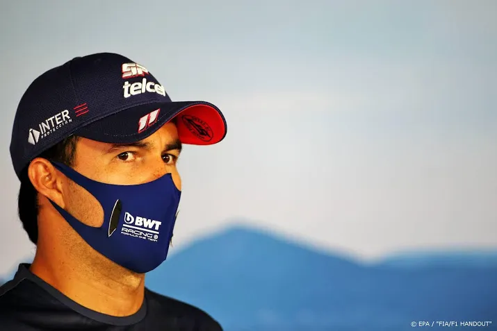 formule 1 coureur perez uit voorzorg in isolatie