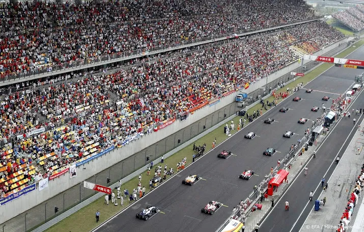 formule 1 grote prijs van china nog altijd op de kalender