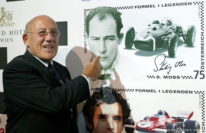 formule 1 wereld eert icoon moss