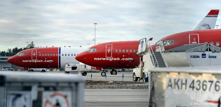 fors minder passagiers voor geplaagd norwegian air