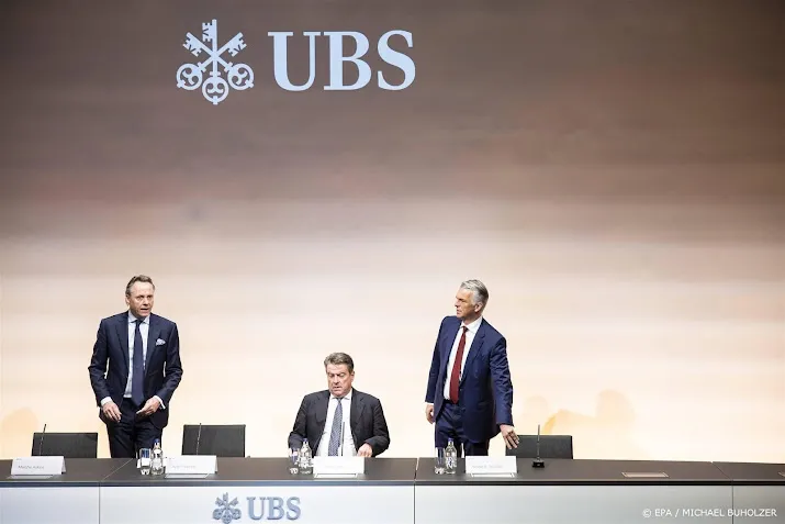 forse winstdaling ubs door voorziening voor juridische zaken