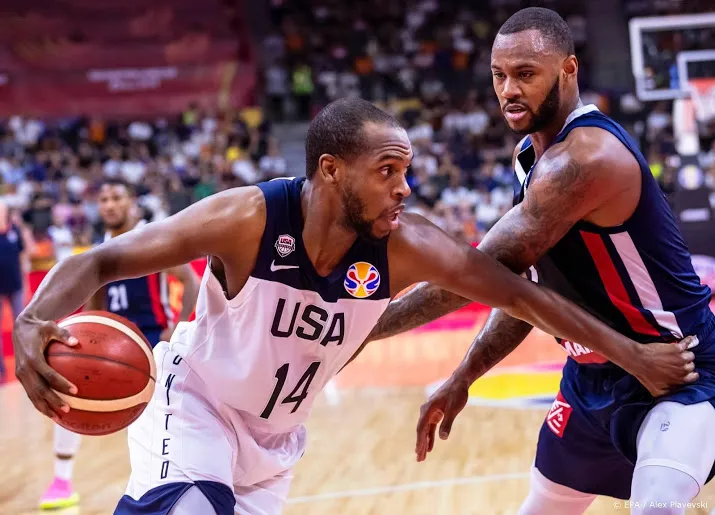 frankrijk verrast amerikaanse basketballers