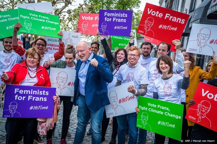 frans timmermans adviseert stem op groen