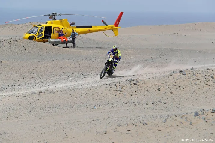 franse motorcoureur metge wint in dakar