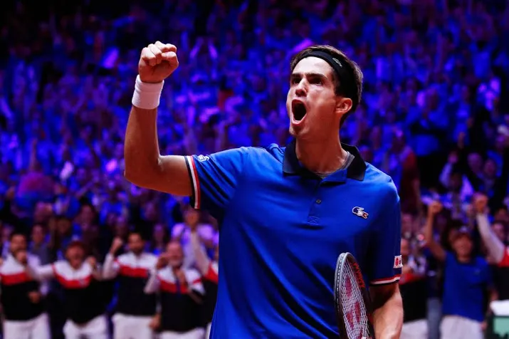 fransen winnen dubbelspel in finale davis cup