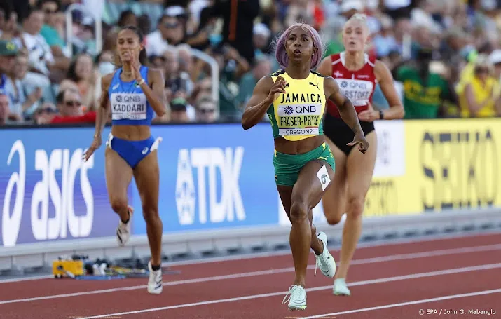 fraser pryce maakt indruk met zege op 100 meter in hongarije