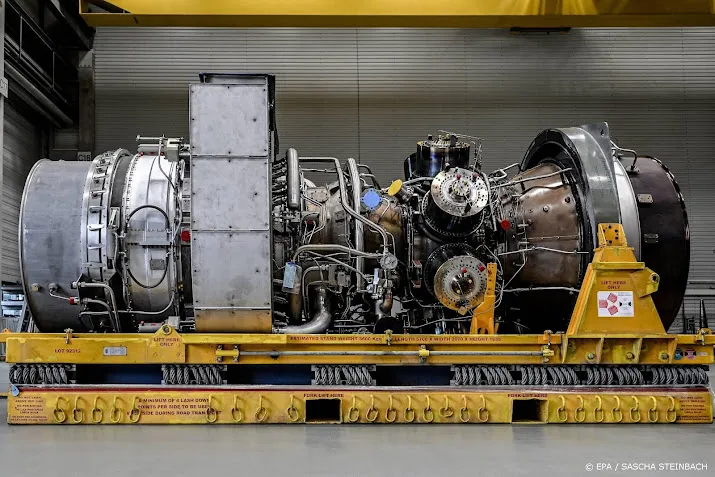 gasturbine voor nord stream 1 staat nog altijd in duitsland