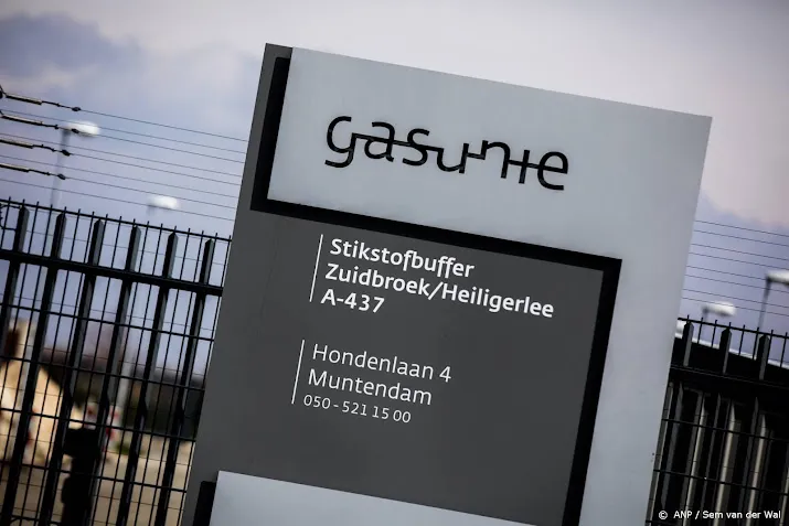 gasunie wil nette afronding van stikstofinstallatie groningen